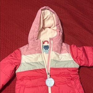 Pink and Cream Kids Jacket